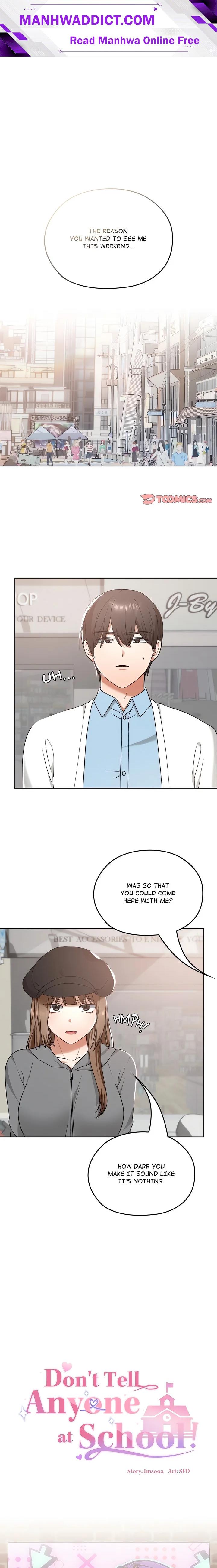 Don’t Tell Anyone at School! (Uncensored) - Chapter 12 Page 1