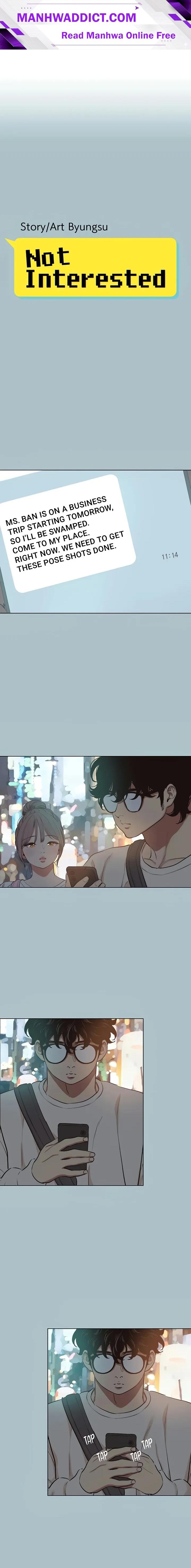 Not Interested - Chapter 44 Page 1