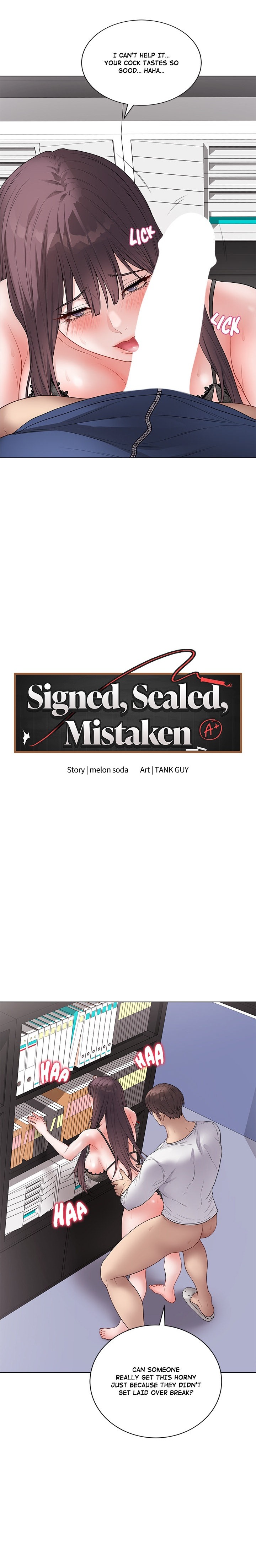Signed, Sealed, Mistaken - Chapter 58 Page 8