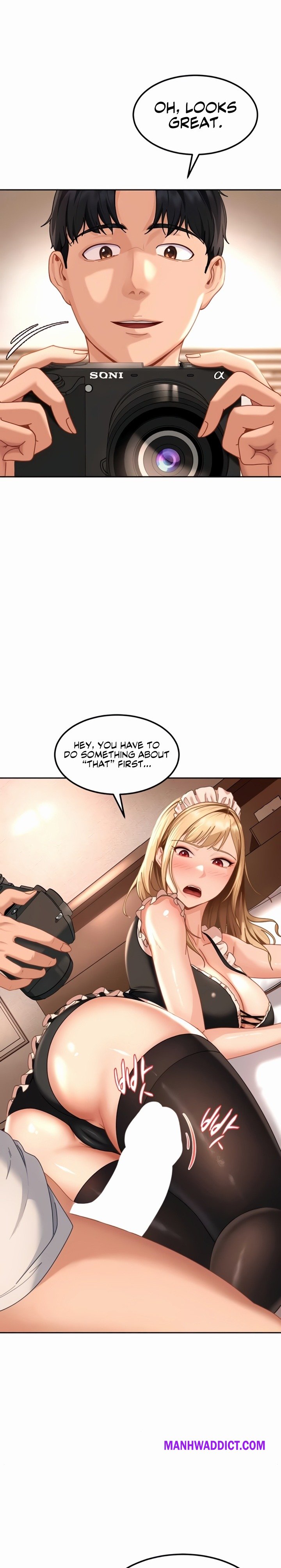 The Female Delinquent Set Her Eyes On Me - Chapter 22 Page 14